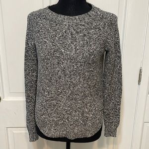 SO Heathered Black Sweater